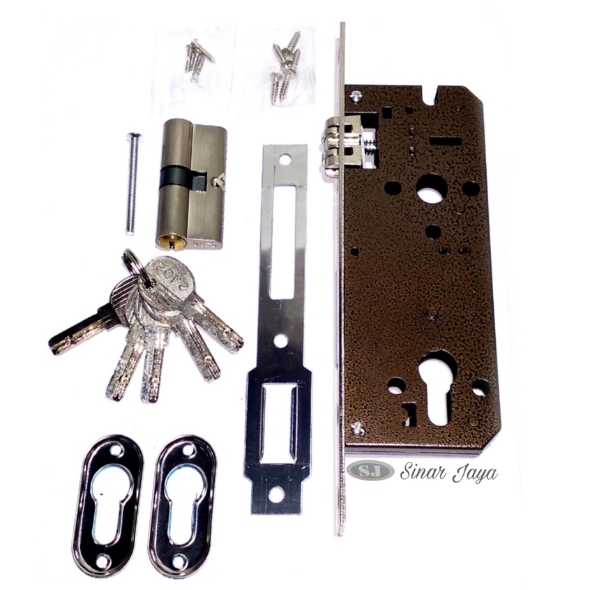 1 set handle pintu rumah 45cm gagang tarikan pintu stainles  pegangan pintu minimalis handle pintu kuputarung gagang pintu 2