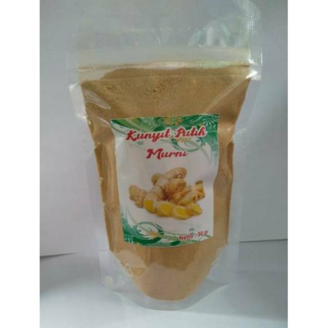 

KUNYIT PUTIH BUBUK MURNI 50 GRAM