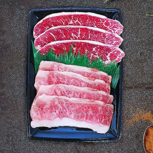 

FRESH STOK JAPANESE WAGYU A5 BEEF YAKINIKU CUTS 150GR
