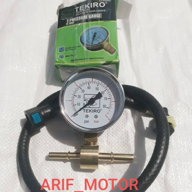 Jual alat ukur fuel pump presure gauge motor injeksi alat ukur tekanan