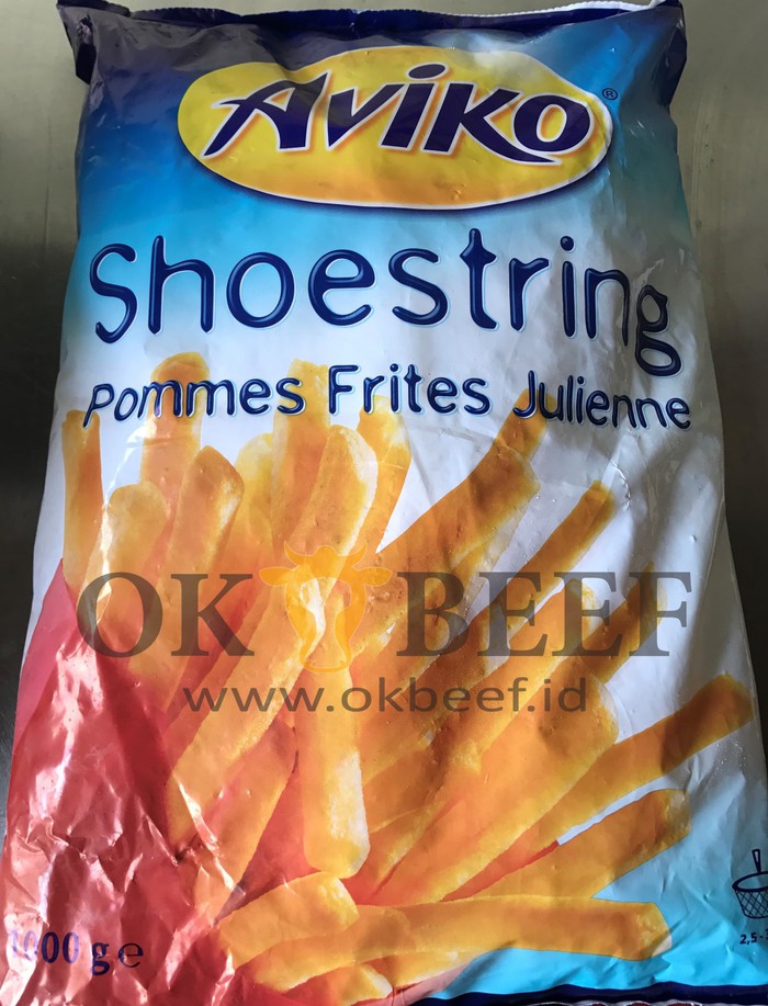 

Kentang Aviko Shoestring 7mm 1Kg