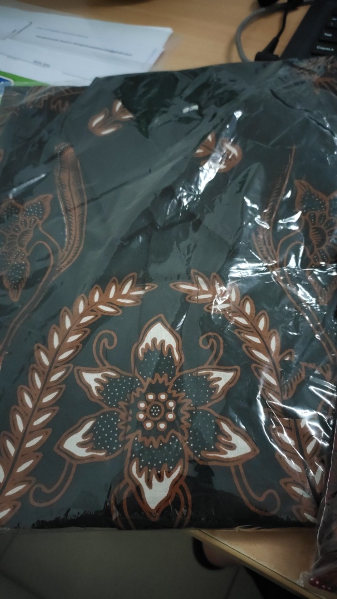 Astama Kemeja Batik Pria Lengan Pendek Full Furing Bahan Katun Sragenan By Kanaya