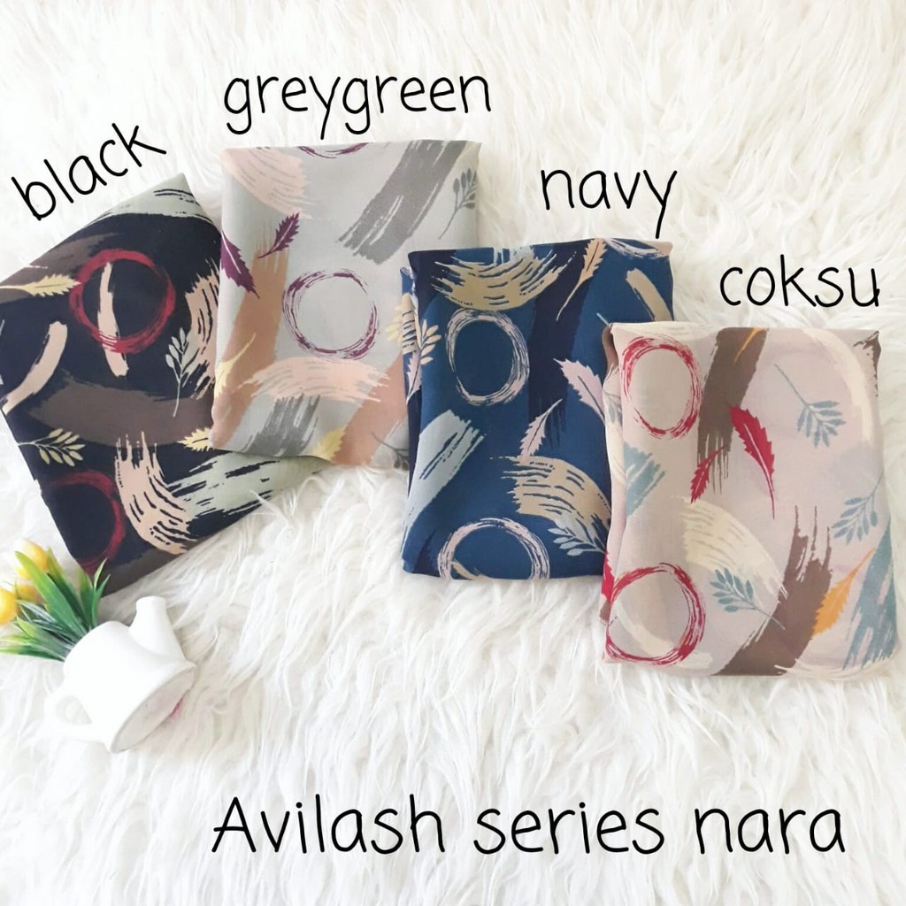 HIJAB AVILASH SERIES/HIJAB SEGIEMPAT/JILBAB SEGI EMPAT/KERUDUNG SEGI4/SQUARE MOTIF ABSTRAK