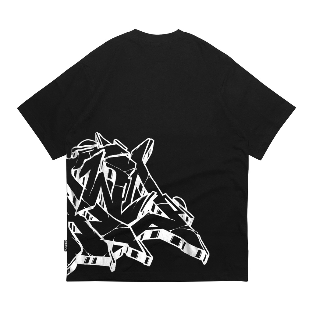 MDFK Ashtwo Outline graffiti Tshirt full print