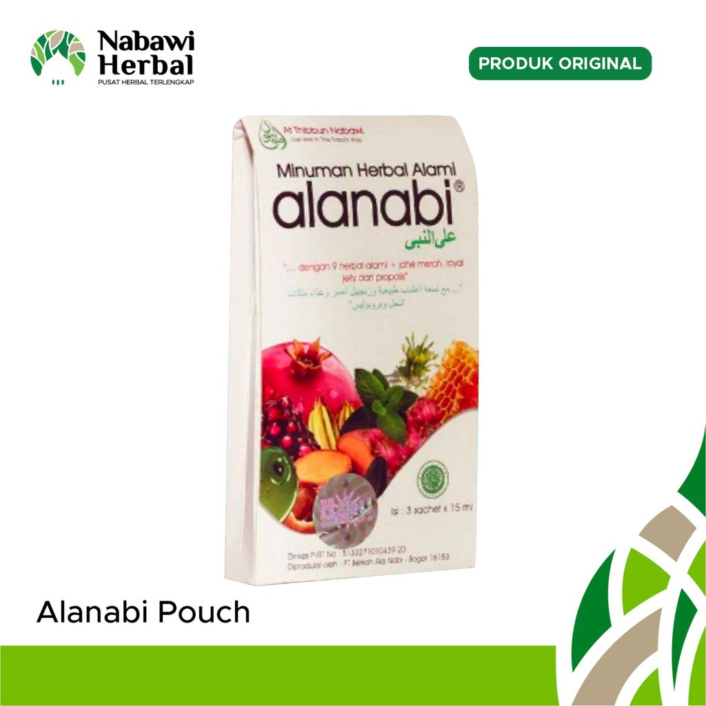 

Alanabi Minuman Herbal Isi 3 Sachet