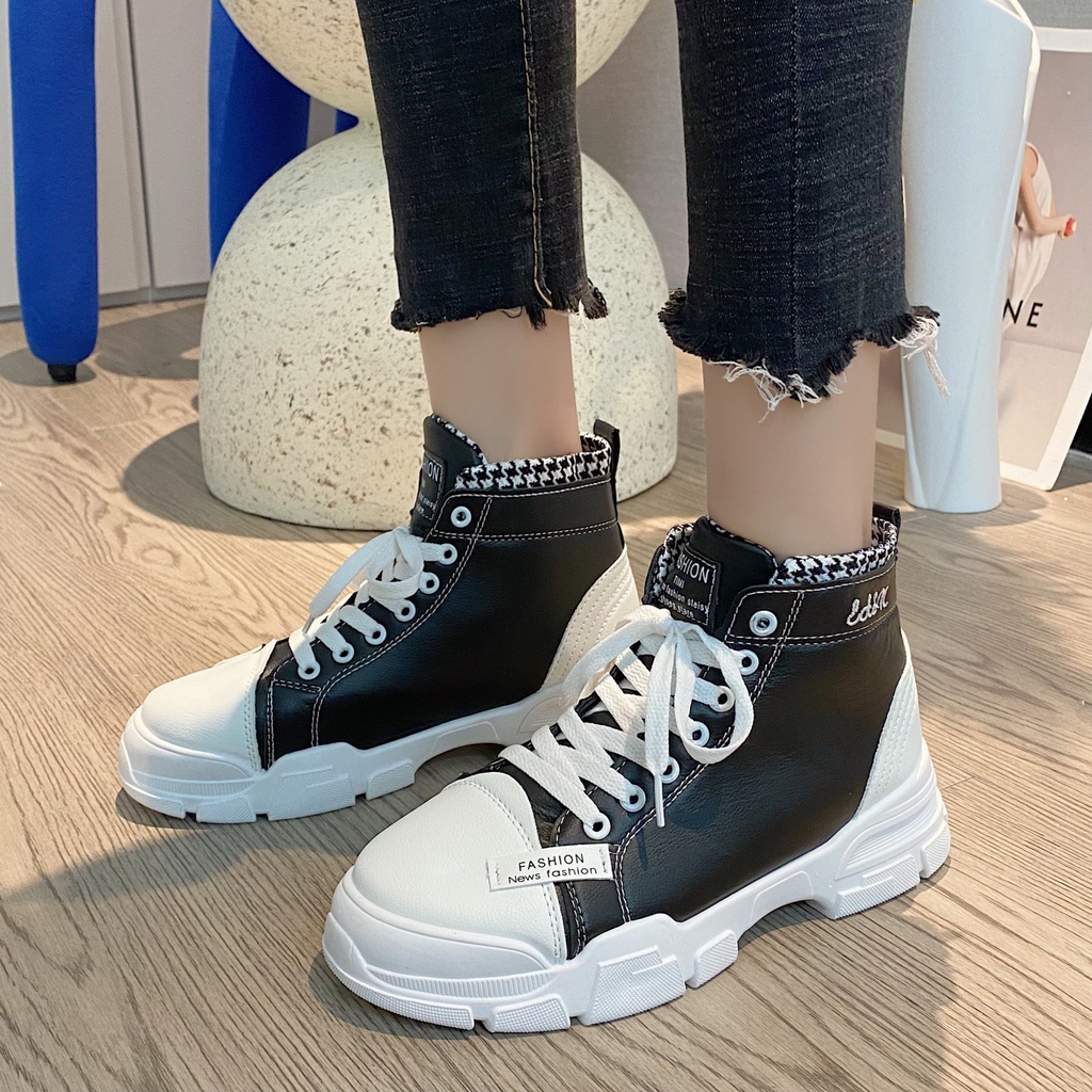 [DREAM] 182 Sepatu Sneakers Wanita Casual Fashion Korea Karet Sport Shoes