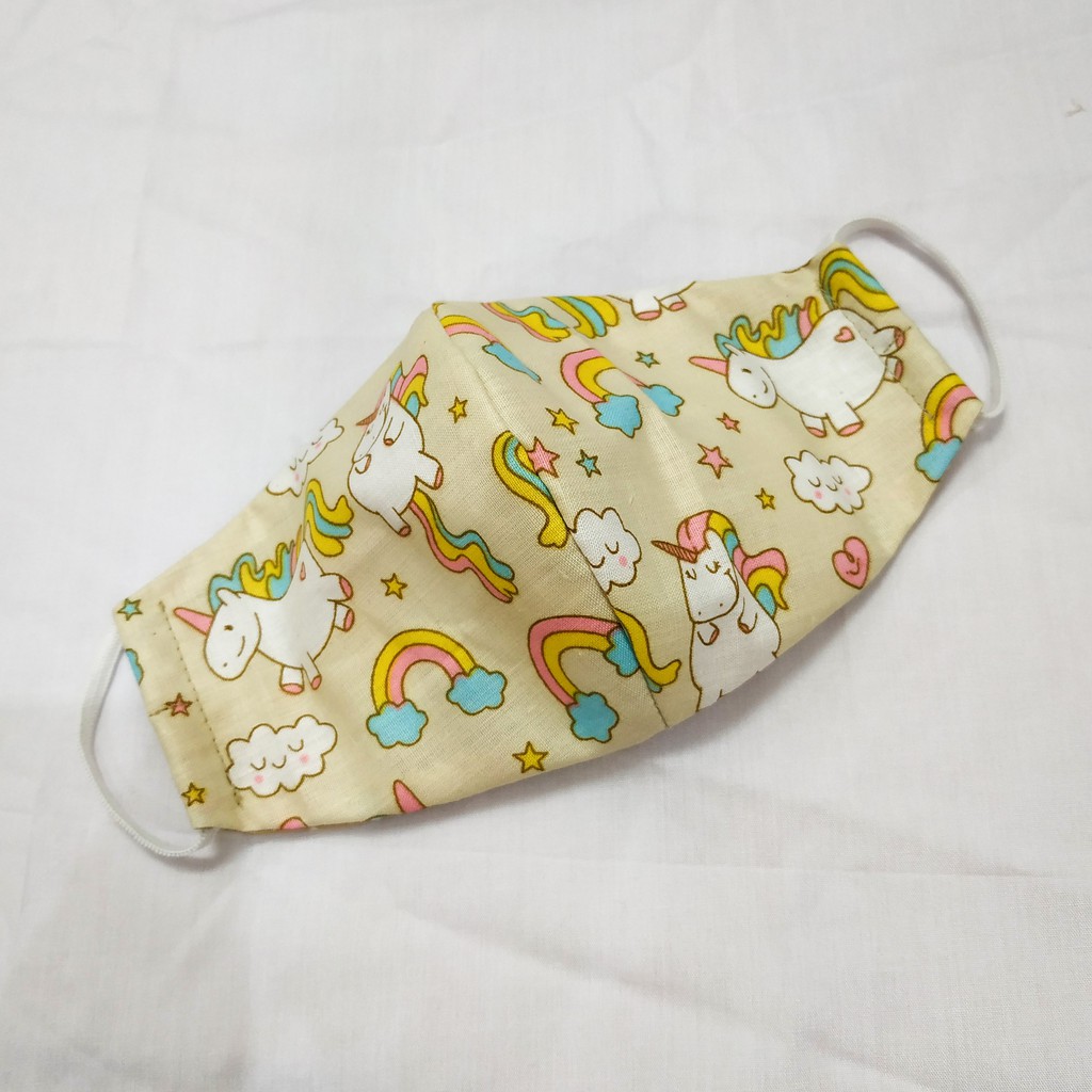 Masker Katun Motif ( UNICORN )