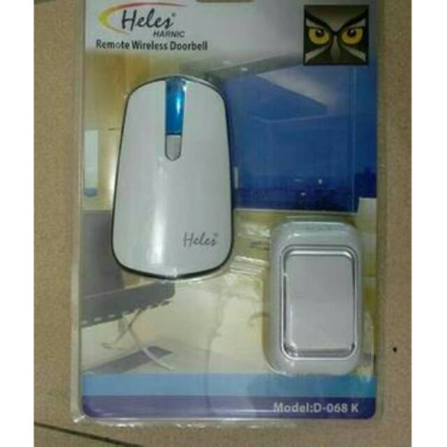 DOOR BELL HELES D068K - Bel Pintu Wireless