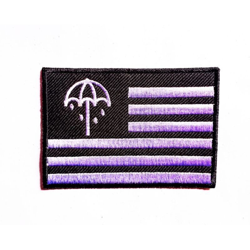 Patch bordir BMTH flag
