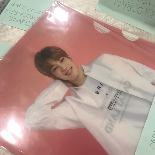 Seventeen 4th Fanmeeting Caratland Clear File Wonwoo Hoshi Mingyu
