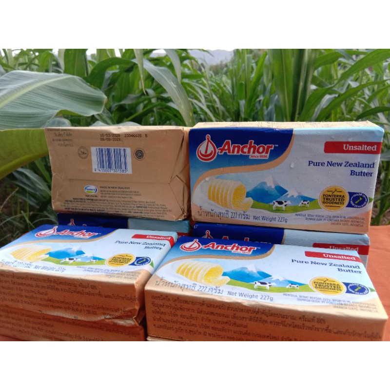 butter unsalted anchor 227 gr mpasi harga termurah dan terlaris