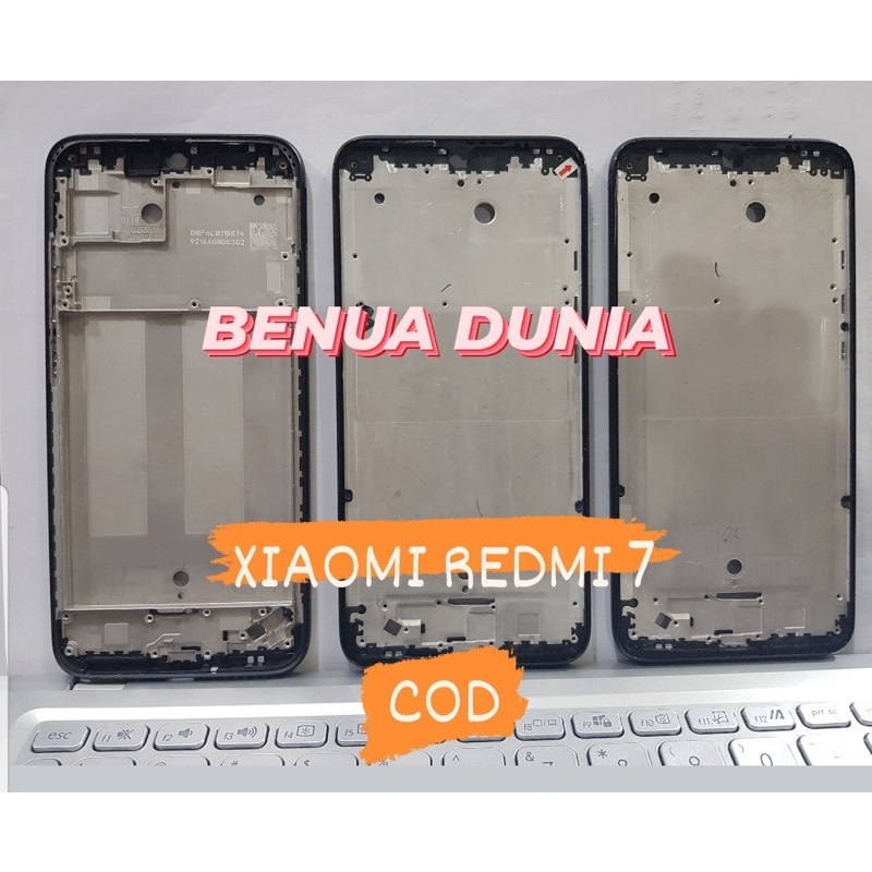 FRAME XIAOMI REDMI 7 - TULANG HP FRAME XIAOMI REDMI 7 - BENUA DUNIA