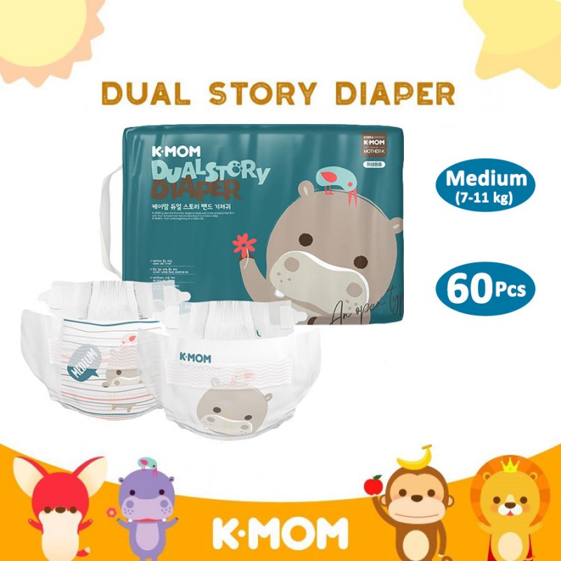 K - MOM DUAL STORY BAND DIAPER - TAPE