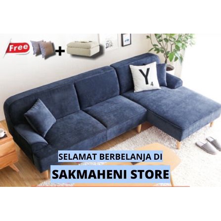 Jual Sofa L Putus Minimalis Ruang Tamu Modern Sudut Shopee Indonesia