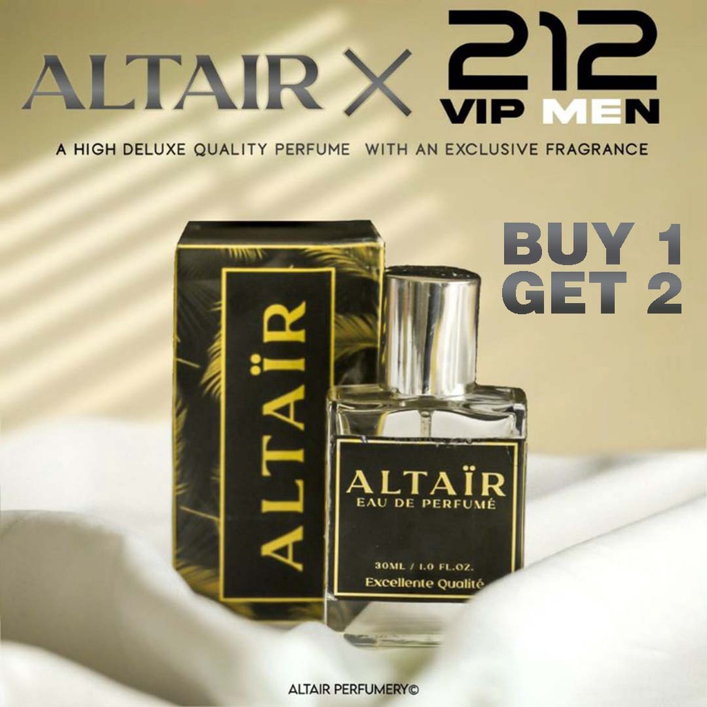 PARFUM PRIA TAHAN LAMA 212 VIP MAN ORIGINAL BY ALTAIR PARFUME