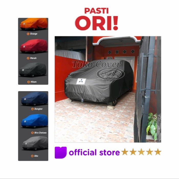 {BEKAS} Mitsubishi Xpander Body Cover/ selimut mobil Xpander bukan Parasut - Putih Berkualitas