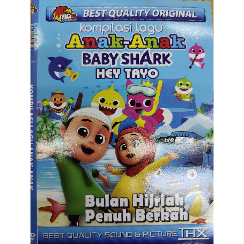 KASET KUMPULAN LAGU ANAK ANAK BABY SHARK , HEY TAYO