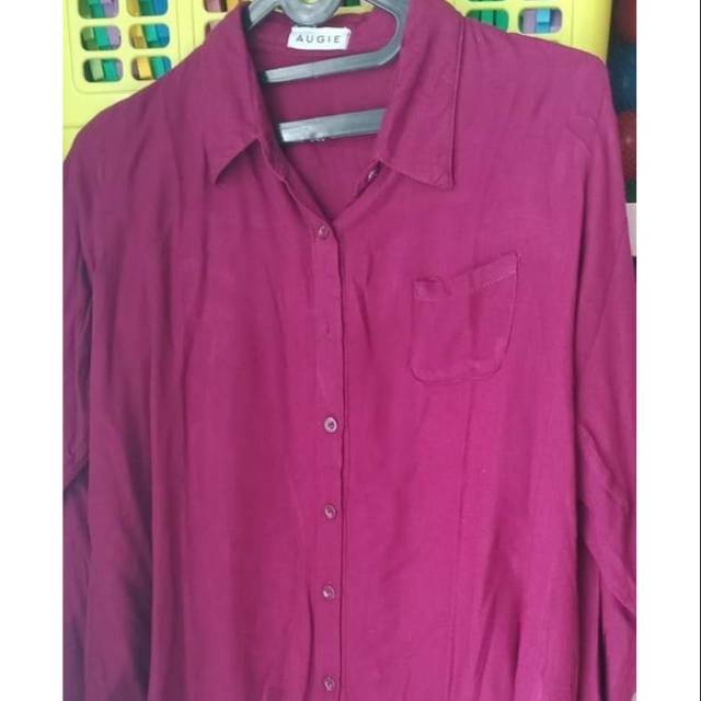 Kemeja wanita rayon AUGIE