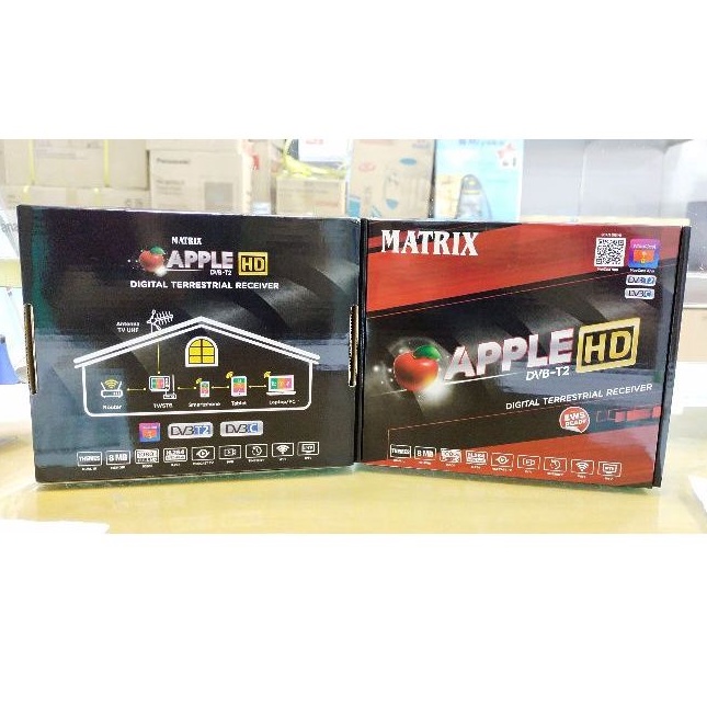 STB TV DIGITAL Set Top Box DVBT2 Receiver Matrix Apple terbaik android tv tabung bergaransi berkuali