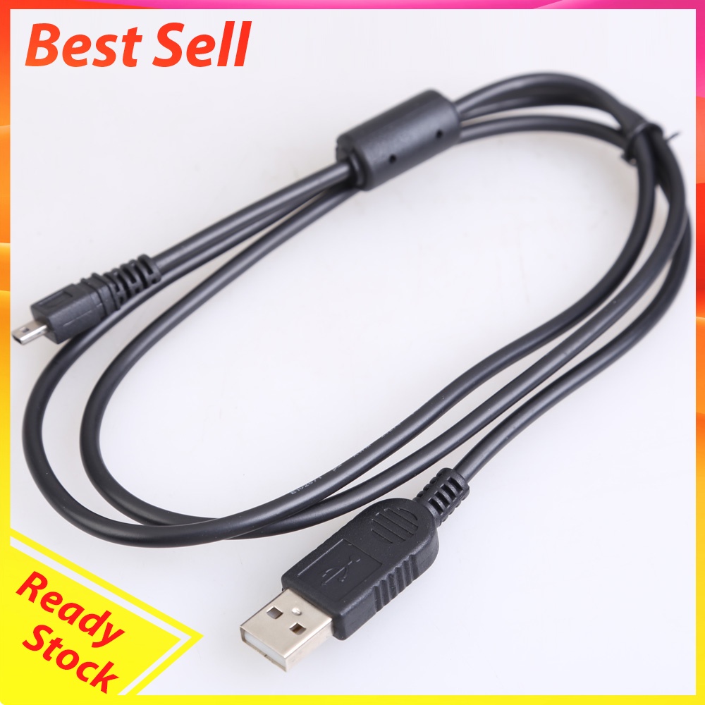 1M 8 Pin USB Data Cable for Nikon Olympus Pentax Sony Panasonic Sanyo