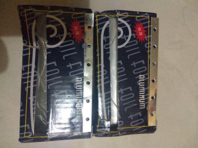 Aluminium Foil Untuk Cat Highlight Perwarnaan Rambut