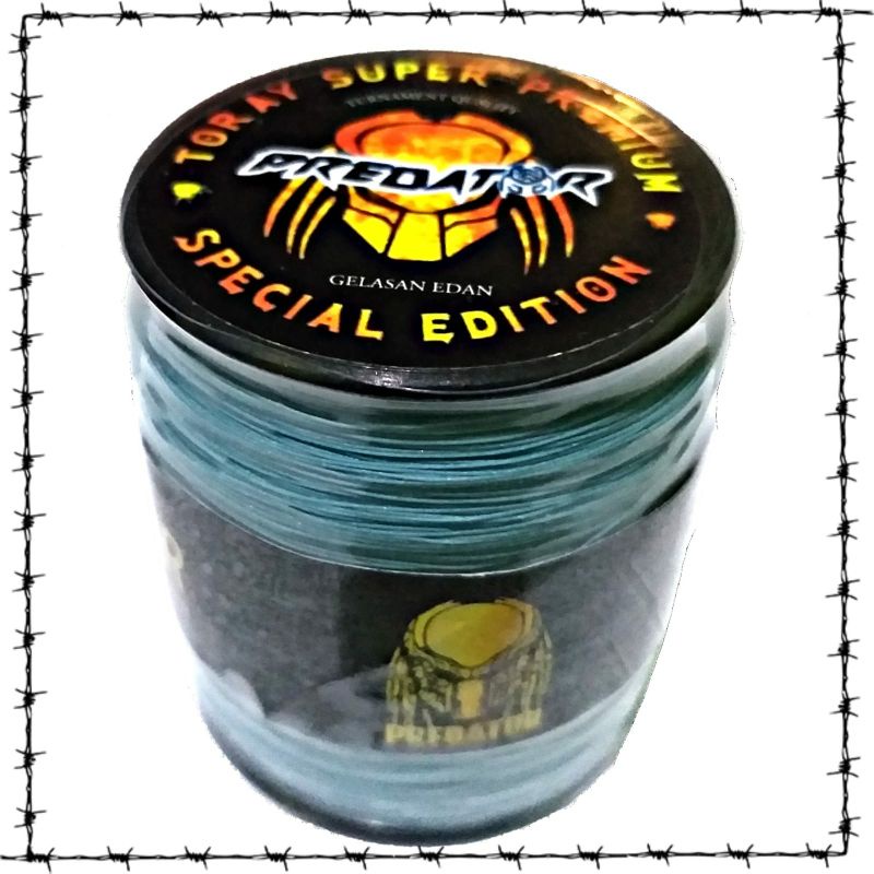 Gelasan Layangan PREDATOR Senar Toray Super Premium Special Edition Ukuran 22 Panjang 2000 Yard Ori