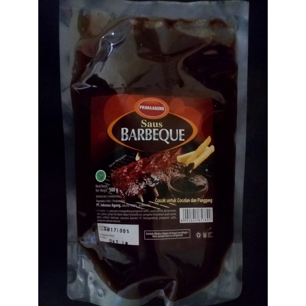 

PRIMA AGUNG SAUS BARBEQUE (BBQ SAUCE) 500 GR