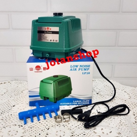 YAMANO LP 10 LP10 Air pump aerator mesin pompa udara aquarium kolam hidroponik airpump