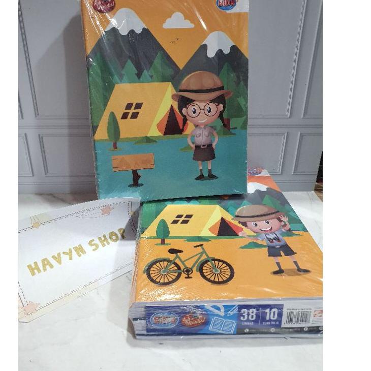 

Trendy 10pc buku tulis merek SIDU isi 38 lembarrr/buku tulis