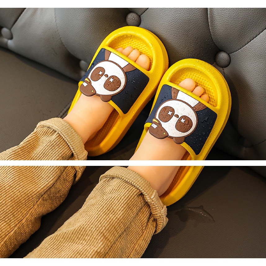 Sandal Anak Laki-laki / Perempuan Gambar Panda Lucu EVA Anti Slip SA05