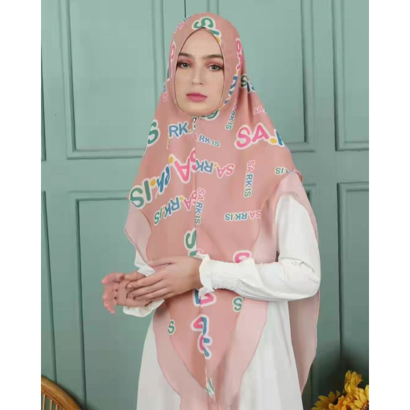 Karimah Series by Sarkis Hijab Khimar Printing