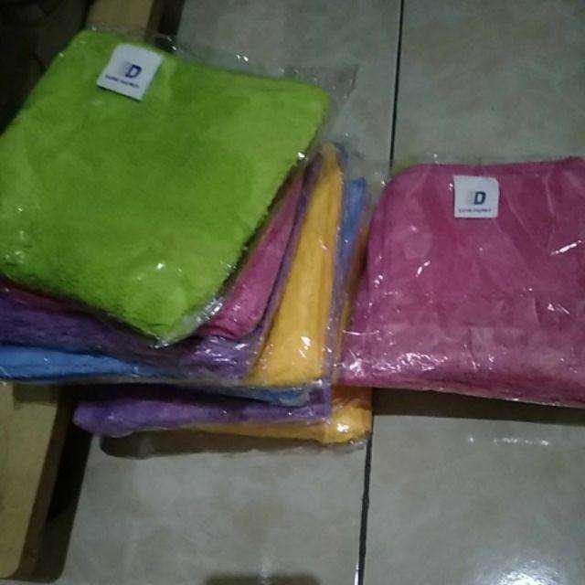 Kain Lap Microfiber Tebal Lap Mobil Motor Halus Pembersih Serbaguna Perlengkapan Rumah Tangga L08