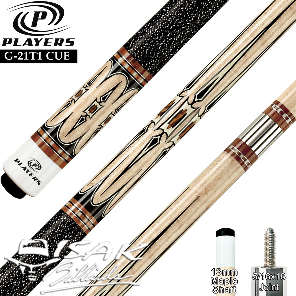 Jual Players G-21T1 Pool Cue Maple Billiard Stick Stik Biliar Player Play  Main Shopee Indonesia