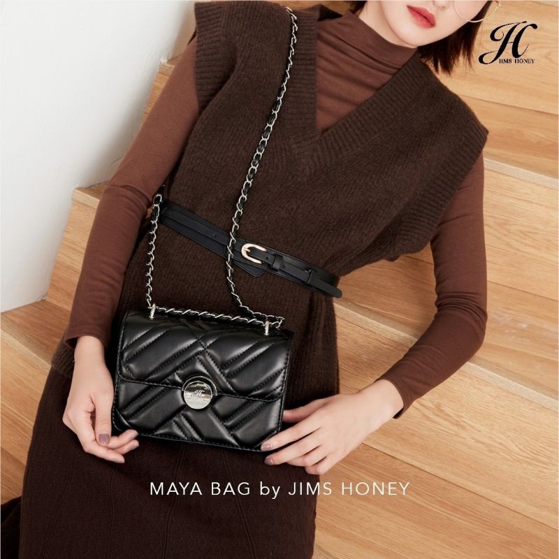 TAS SELEMPANG SHOULDER BAG WANITA JIMS HONEY JH MAYA BAG MURAH DISKON PROMO CANTIK ELEGAN KADO ULTAH ANNIVERSARY PACAR ISTRI CEWEK PEREMPUAN UNIK ELEGANT CANTIK MURAH FEMINIM