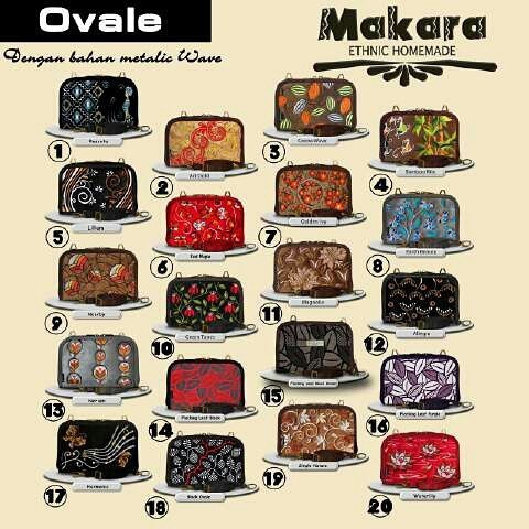 Makara Ovale_Tas Selempang Etnik wanita/Dompet Tablet/Handphone Organizer HPO