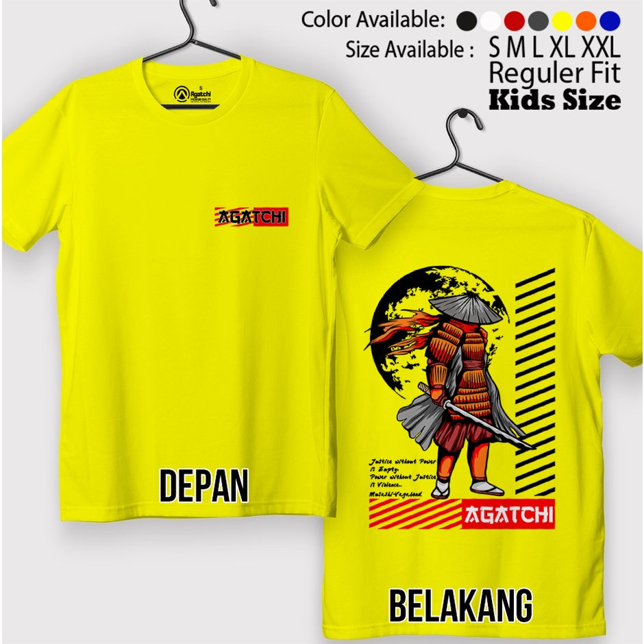 Musashi Samurai , Baju Anak / Kaos Distro Anak / Kaos Atasan Anak Laki laki / Kids T Shirt