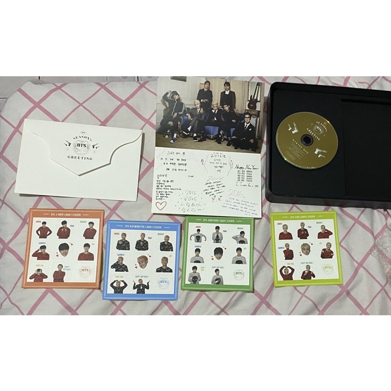 sharing bts season greeting 2016