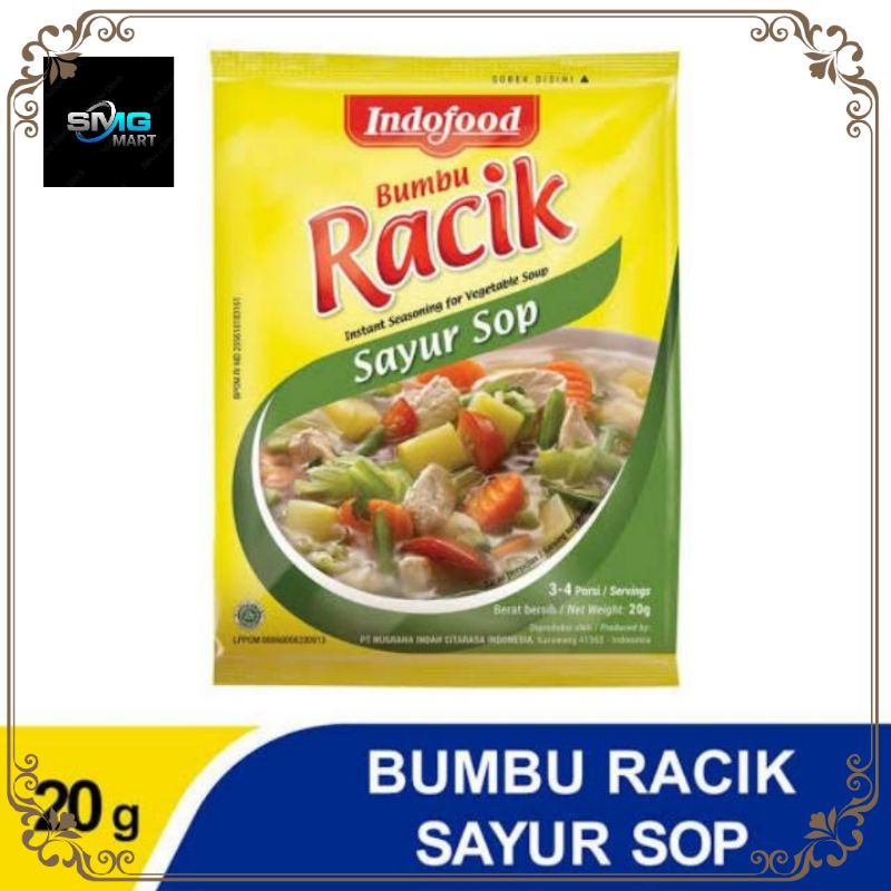 

BUMBU RACIK SAYUR SOP INDOFOOD 20 GRAM