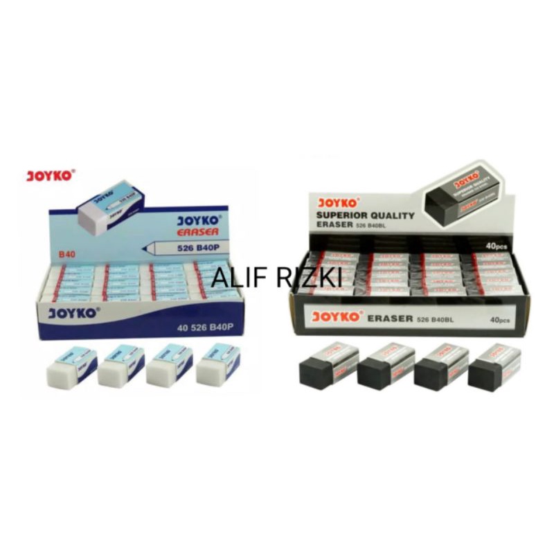 

PENGHAPUS JOYKO KECIL HITAM 1PAK ISI 40PCS