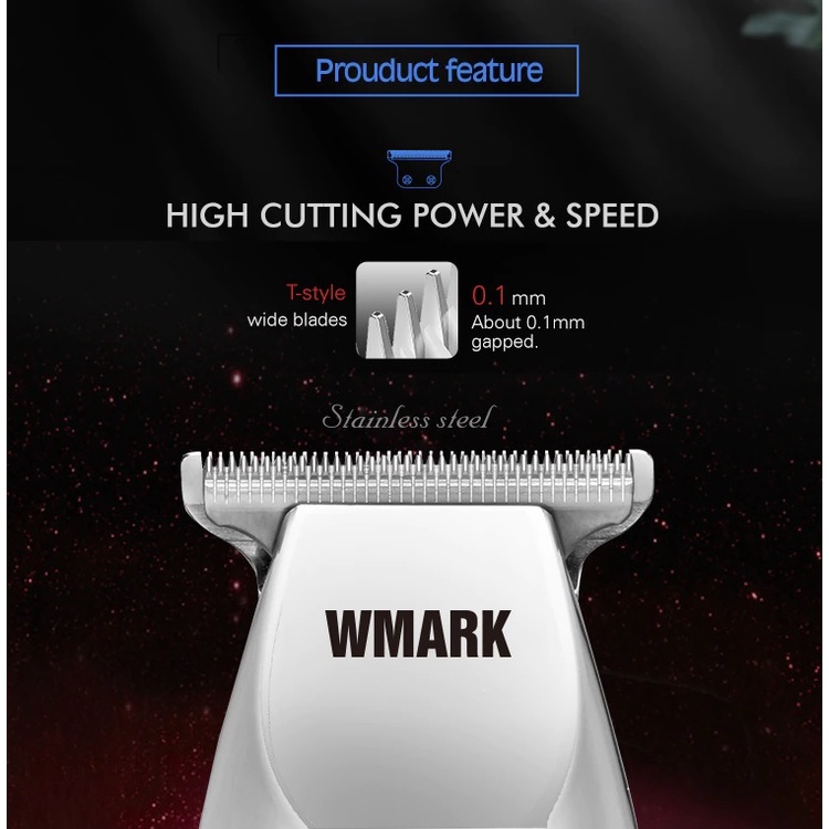 WMARK NG-310 - Rechargeable Multi-Clipper - Alat Cukur Elektrik