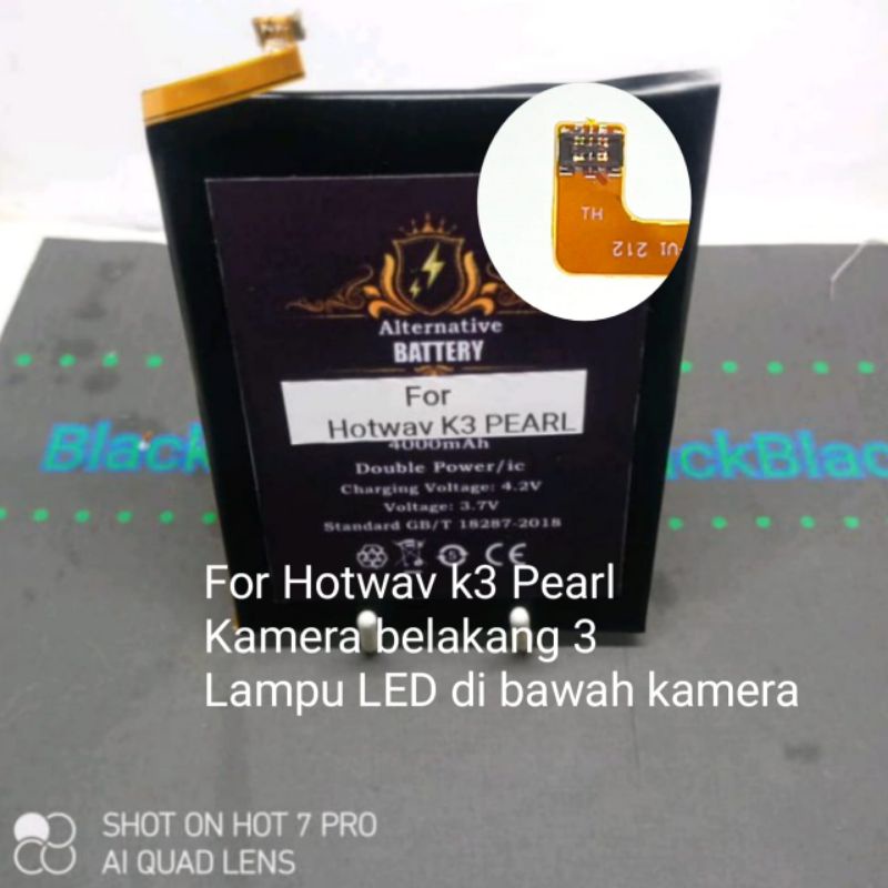 Batrai Persamaan For Hotwav k3 Pearl Batre Ram 3 GB Rom 32 GB Baterai modif