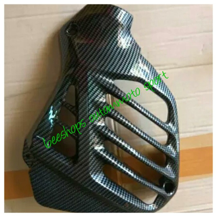 cover radiator yamaha nmax carbon hitam/ karbon nmax radiator