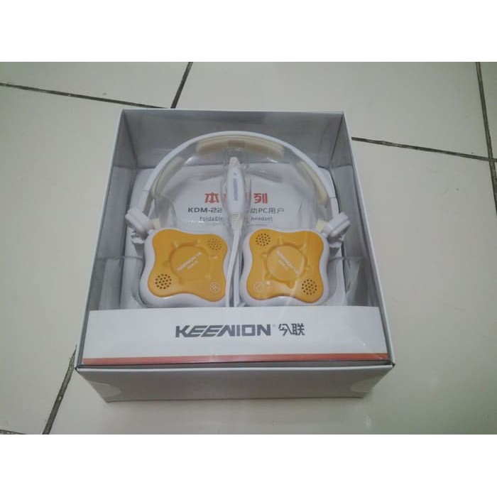 Terlaris DS1 HEADSET KEENION KDM-22 buat PC/WARNET/LAB/SEKOLAH/KANTOR