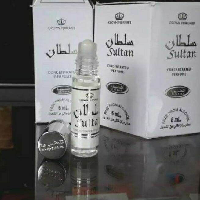 SULTAN Parfum DOBHA Kemasan 6ml Minyak Wangi Roll On Non Alkohol