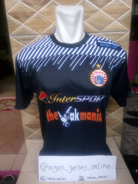 Jersey Persija Juara Piala Presiden 2017 Hitam Away Jakmania Printing GO