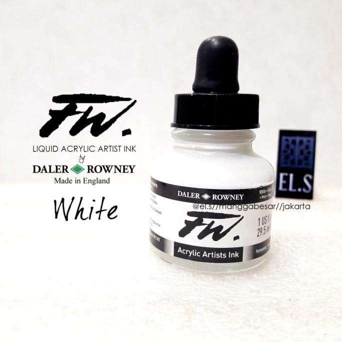 

Daler Rowney Fw Ink White ( Cat Akrilik )