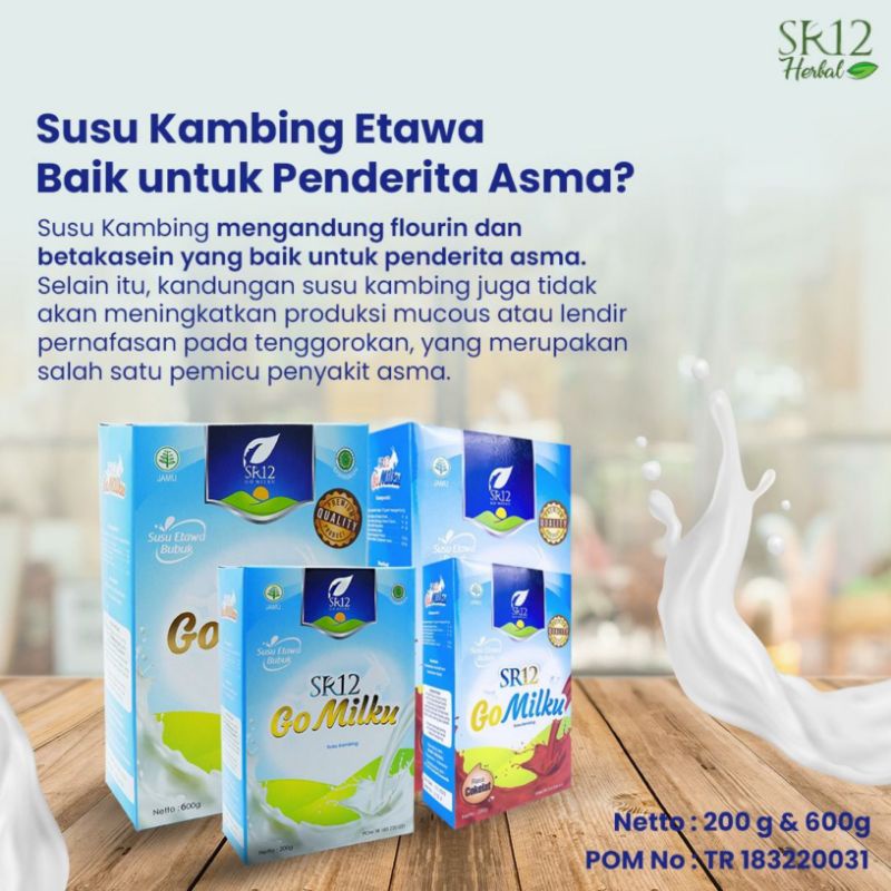 GOMILKU 200Gr  Susu Kambing Etawa Original