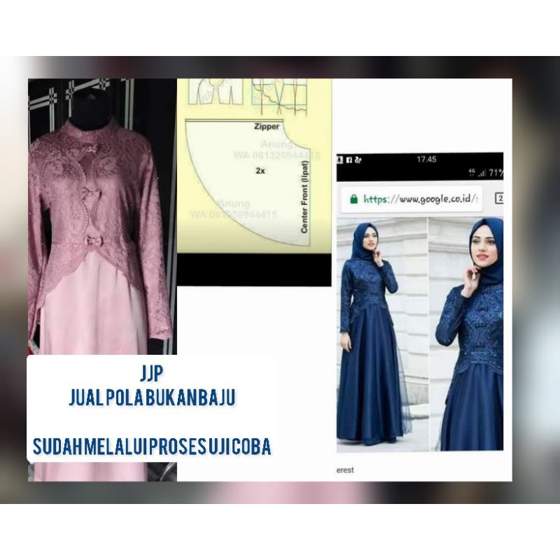 POLA INSTAN POLA GAMIS POLA JILAK GAMIS MODERN TERBARU