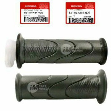 grip selongsong gas kanan kiri beat fi esp 2016-2019 street pop Vario 125 150 LED kabel gas 2
