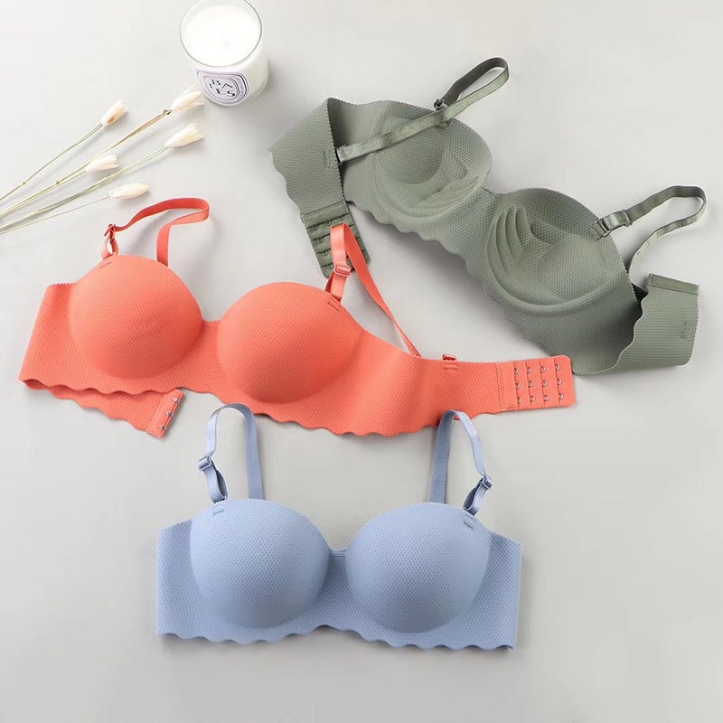 BV.ID BR651 BRA SEAMLESS PUSH UP PENGAIT PAKAIAN DALAM BH WANITA BRALETTE BAHAN LEMBUT